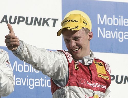 Mattias Ekström slaví titul šampiona v DTM. | Foto: DTM