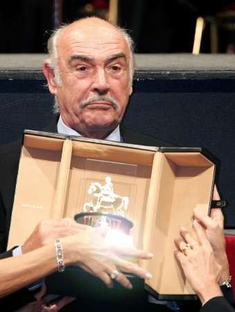 Sean Connery na festivalu v Římě | Foto: Reuters