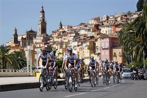 Připravovali se i jezdci týmu Saxo | Foto: Sport