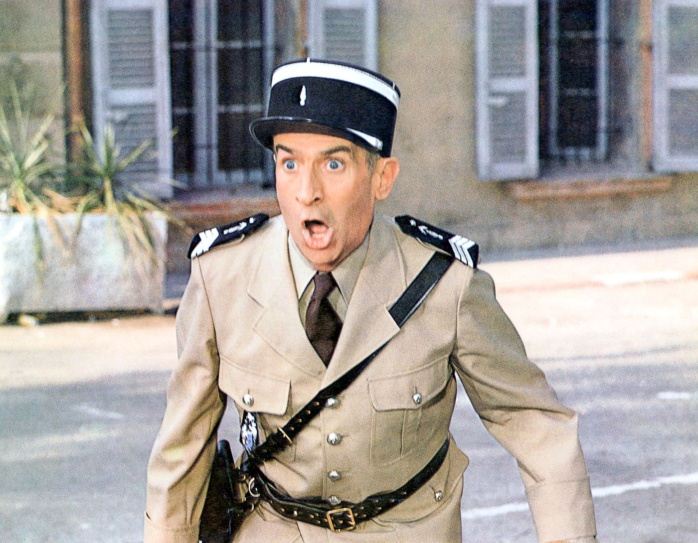 French actor and comedian Louis de Funès.  Sentinel from Saint Tropez and Fantomas