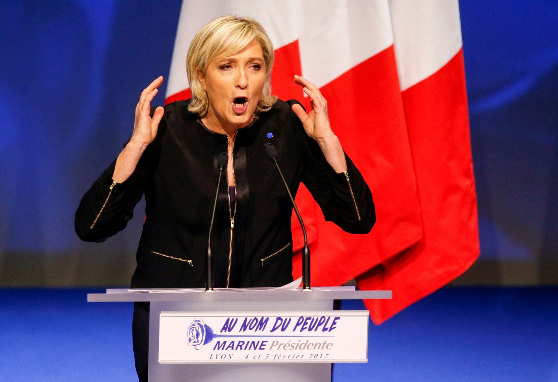 Le Penová: Hlavními hrozbami pro Francii jsou ekonomická globalizace a  islámský fundamentalismus - Aktuálně.cz