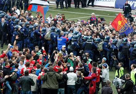 Basilej slaví mistrovský titul | Foto: Sport