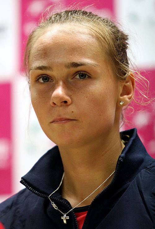 Slovenská tenistka Magdalena Rybáriková. | Foto: Tomáš Adamec, Aktuálně.cz