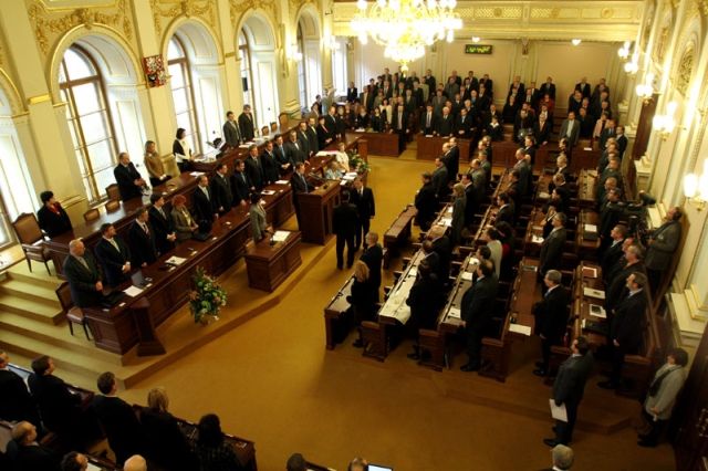 Schůze poslanecké sněmovny. | Foto: Ondřej Besperát, Aktuálně.cz