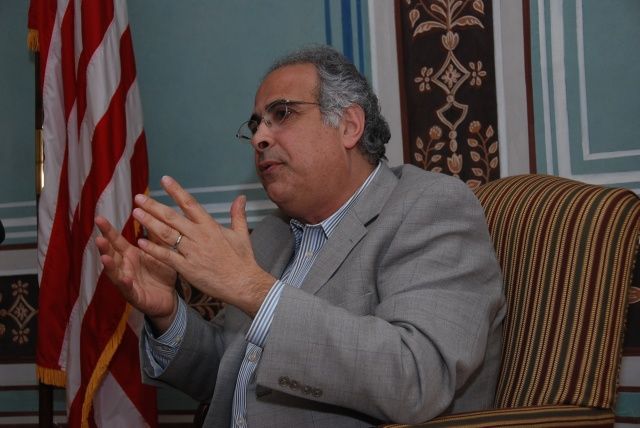 John Zogby během své pražské návštěvy | Foto: Michal Štichauer, Americké centrum Praha