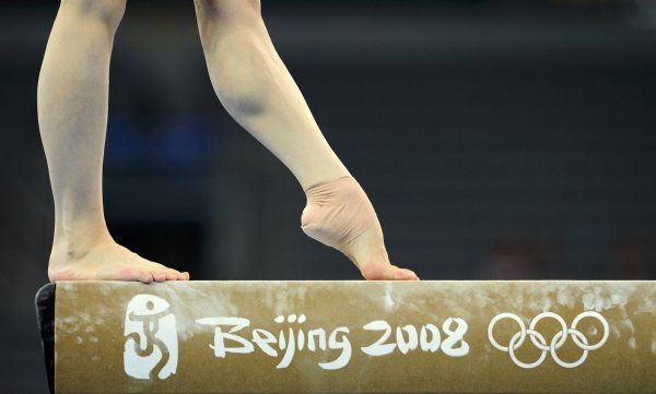 Olympijský trénink gymnastek | Foto: Reuters