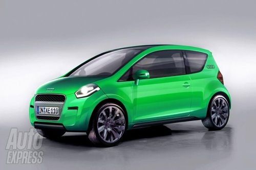 Audi E1 bude elektromobil postavený na podvozku konceptu Volkswagen Up! a pravděpodobně se bude vyrábět v bratislavské továrně Volkswagen. Značka Audi tak zabrouzdá do zcela nových vod, elektromobil E1 bude ještě menší než model Audi A1 založený na modelu Volkswagen Polo. Do prodeje se Audi E1 má dostat v roce 2011, následovat pak bude celý zástup modelů s písmenem E v názvu. Kromě čistě elektrické verze nabídne Audi ještě několik dalších verzí E1 s různými benzinovými a dieselovými motory. Elektromobil využije lehounkých lithium-polymerových baterií a elektromotoru pohánějícího přední nápravu. Z 0 na 100 km/h zvládne zrychlit během 10 sekund, na plné nabití ujede až 160 km. Cena se má pohybovat kolem 12 000 liber, tedy asi 360 000 Kč. V Británii pak navíc budou mít spotřebitelé možnost získat na tento elektromobil dotaci až 5000 liber (150 000 Kč). | Foto: Aktuálně.cz