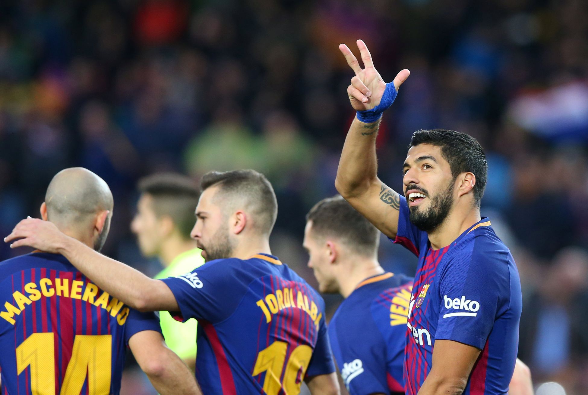 Barcelona porazila Levante 3:0, Real zaváhal s Vigem