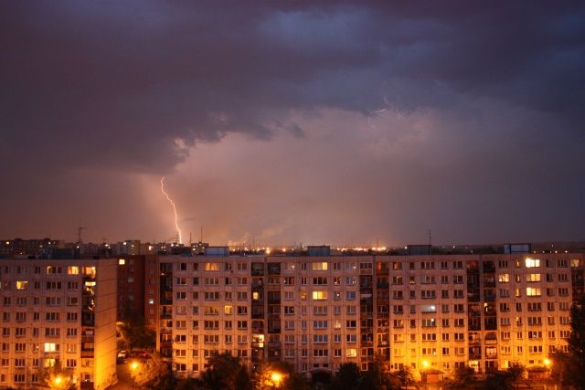 Bouřka nad Ostravou | Foto: čtenář Vavrušák