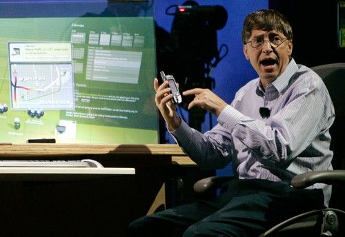 Světlé zítřky? Bill Gates v ně rozhodně věří. Doufá, že základnou "digitálních domovů" bude jeho Windows. | Foto: Reuters