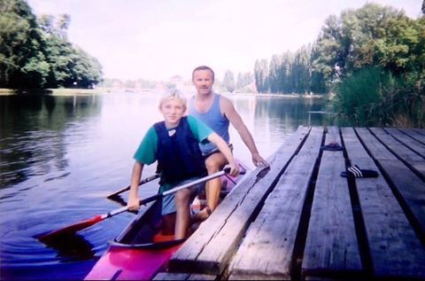 U tohoto českého kanoisty se nic nezměnilo, pořád trénuje s dědou a tátou. | Foto: instagram