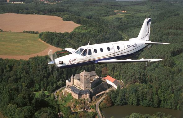 Turbovrtulové letadlo Ae 270 by mělo sloužit byznysmenům. Ještě si je ale nekoupili. | Foto: Aero Vodochody