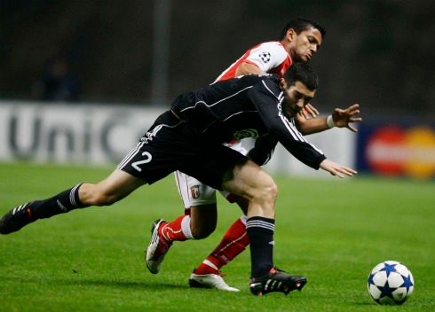 V souboji mužstev bez bodu byla úspěšnější Braga, která porazila Partizan 2:0. | Foto: Reuters