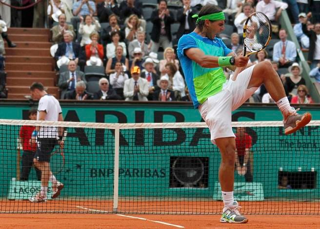 Rafael Nadal měl v zápase proti Söderlingovi důvod k radosti | Foto: Sport