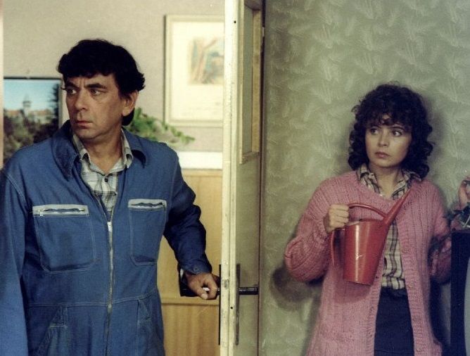 Petr Čepek jako žárlivý Turek a Libuše Šafránková jako jeho záletná žena. | Foto: Photo © Česká televize