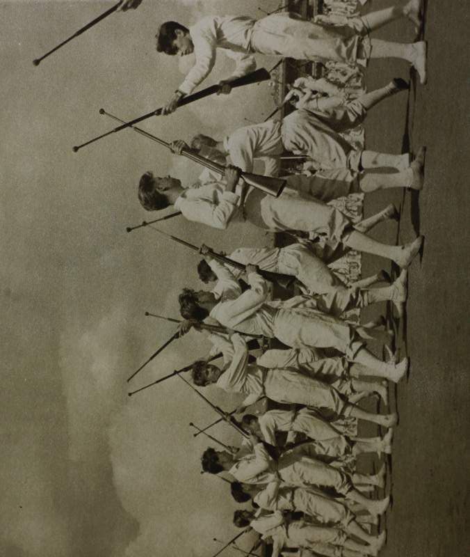 První celostátní spartakiáda dne 23. června 1955 byla pojata jako vyvrcholení oslav desátého výročí osvobození Československa Rudou armádou. | Foto: Repro: První celostátní spartakiada 1955, foto: Vilém Heckel