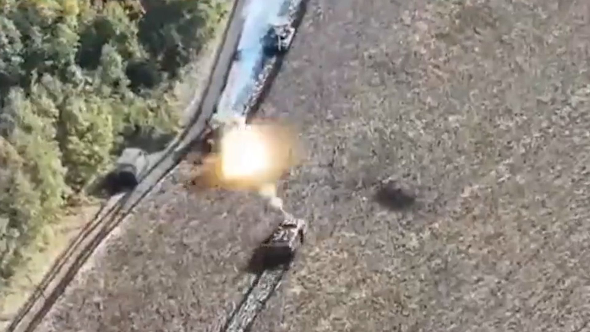 "Nejtěsnější souboj." Rusové se záhadně přihnali k ukrajinským tankům ...