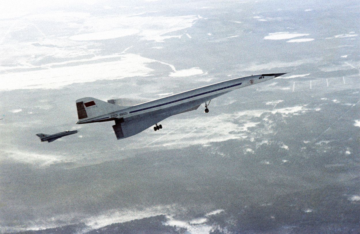 Il Tu-144 sarebbe un assassino aereo occidentale.  L’eccessiva ambizione lo seppellì
