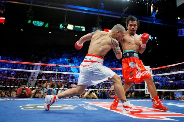 Manny "Pacman" Pacquiao vs Miguel Cotto. | Foto: Reuters