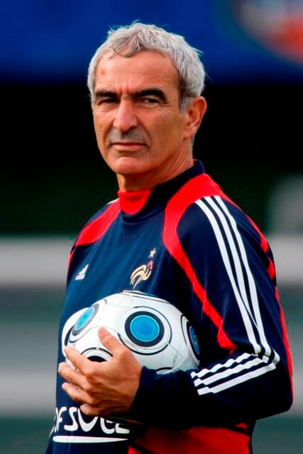 Francouzská fotbalová reprezentace příprava-trenér Raymond Domenech | Foto: Reuters