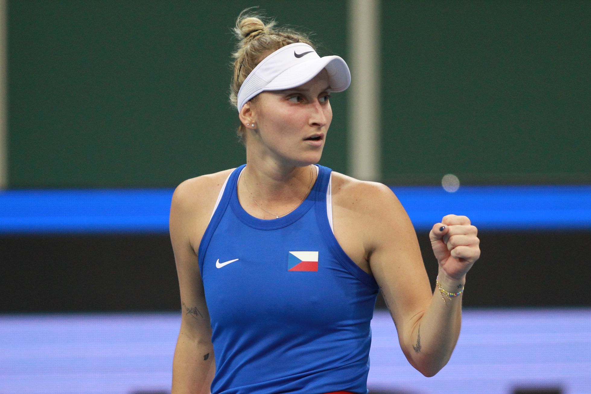 Vondroušová starts against the British.  Martincová will then challenge the opponent’s star Raducanuová