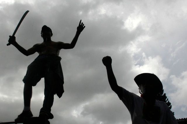 Zelayovi stoupenci na středeční demonstraci. | Foto: Reuters