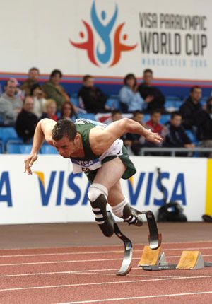 Oscar Pistorius. | Foto: Visa Paralympic World Cup