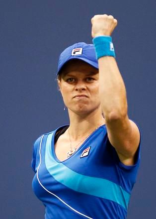 Kim Clijstersová se raduje | Foto: Reuters