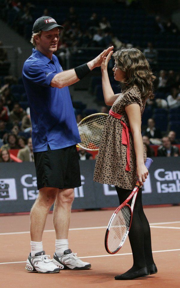 Velkou premiéru na americké lavičce prožije v Santiagu Jim Courier, který nahradil v roli kapitána Patricka McEnroea. | Foto: Reuters