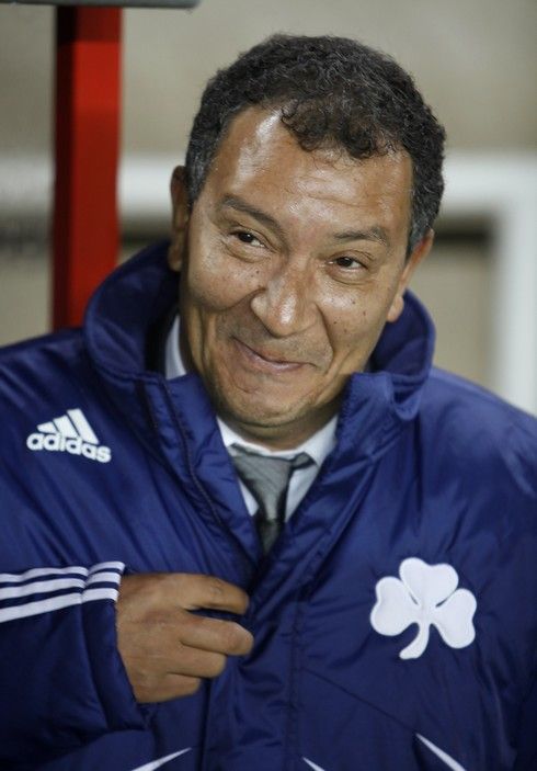 Trenér Panathinaikosu Henk Ten Cate | Foto: Sport