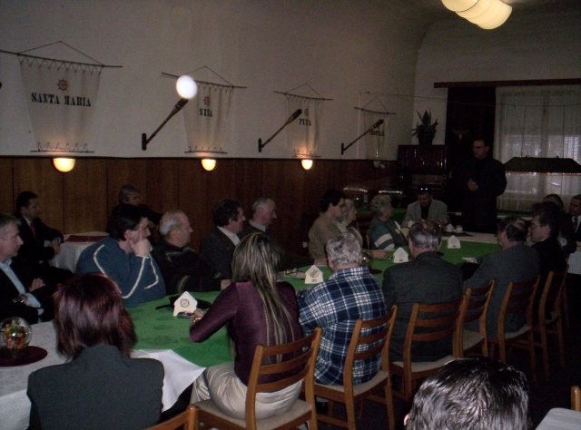 Beseda s obyvateli Uherského Brodu v restauraci U Rochů. | Foto: ODS