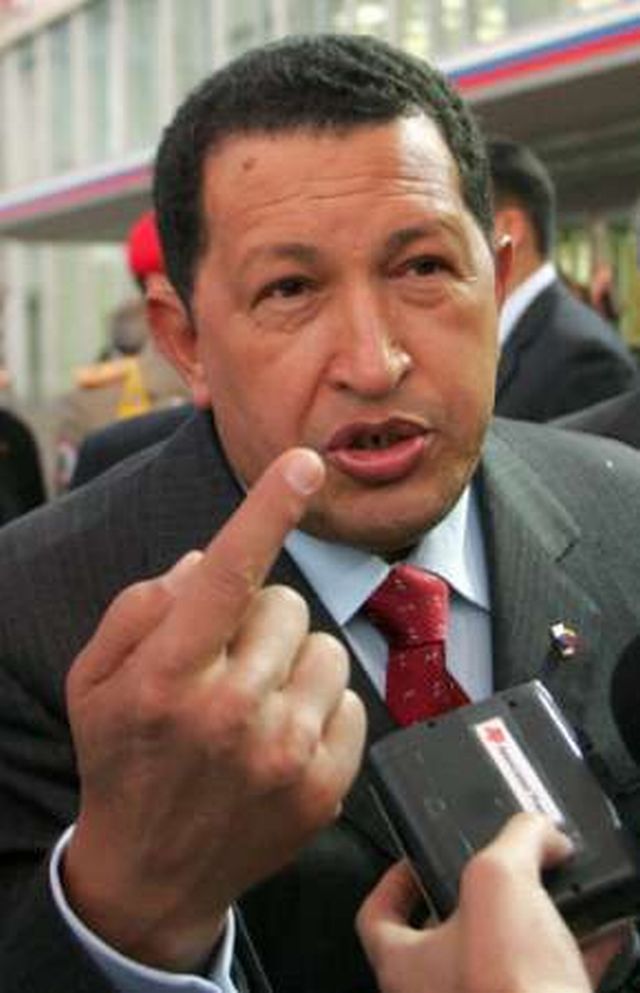 Venezuelský prezident Hugo Chávez. | Foto: Reuters