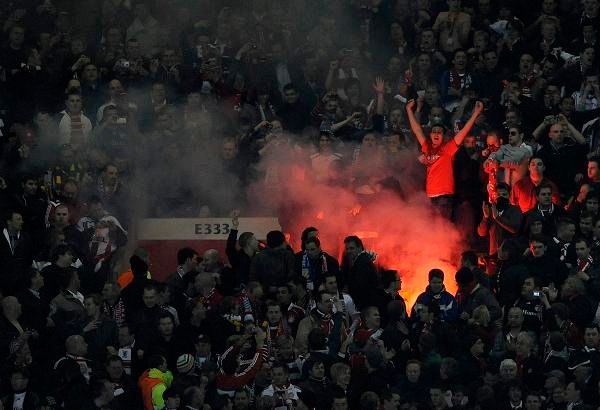 Fanoušci Bayernu slaví | Foto: Sport