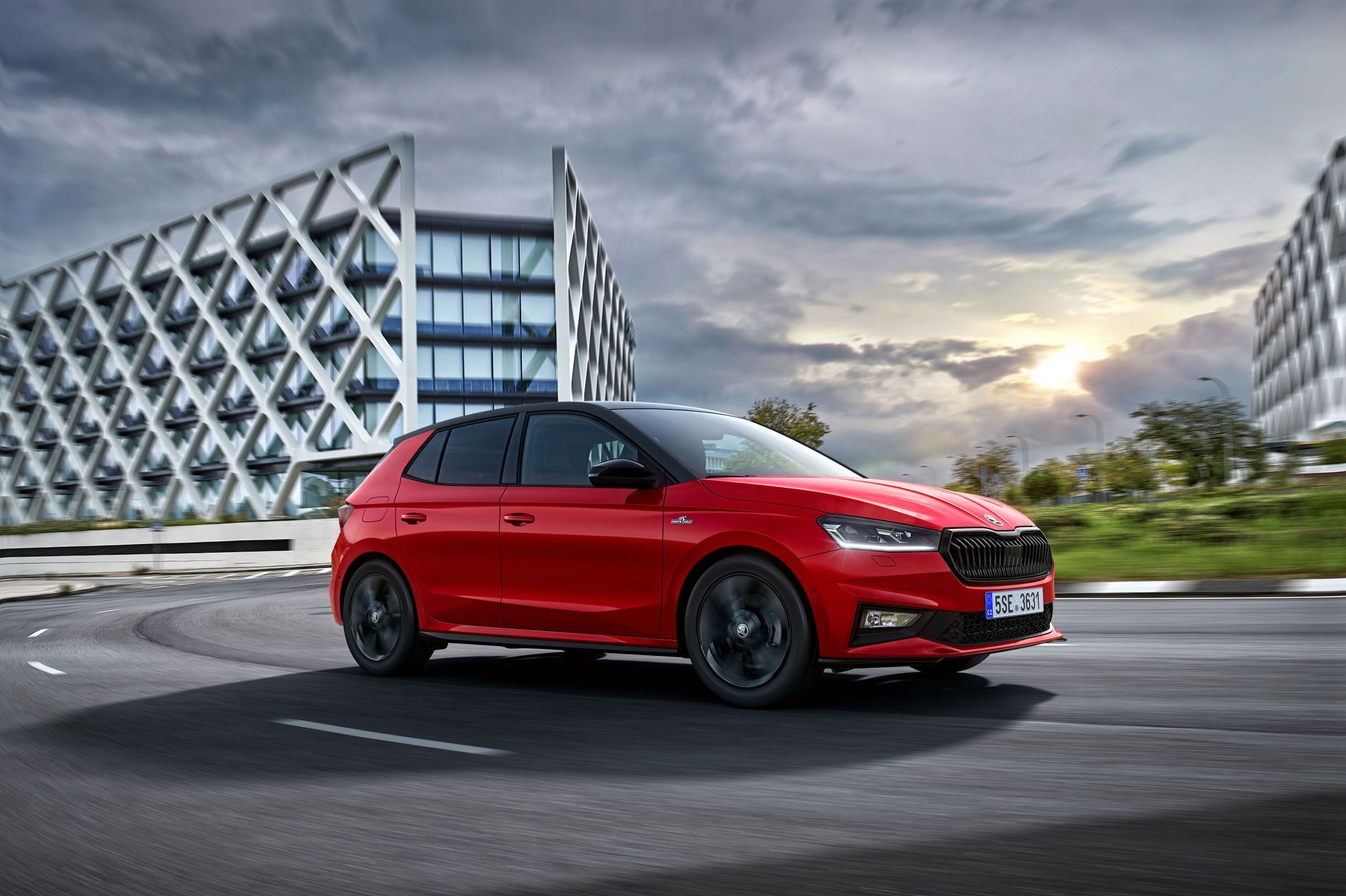 Skoda introduced the most sporty Fabia of today.  Monte Carlo bets on black