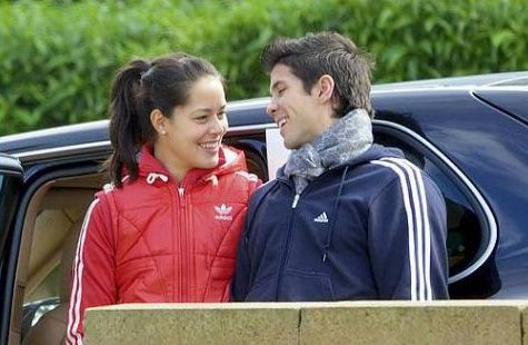 Ana Ivanovičová a Fernando Verdasco při cestě na trénink | Foto: Internet