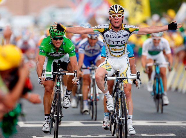 Mark Cavendish se mohl radovat již ze svého pátého etapového vítězství. | Foto: Reuters