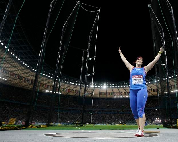 Martina Hrašnová ze Slovenska získala bronz | Foto: Reuters