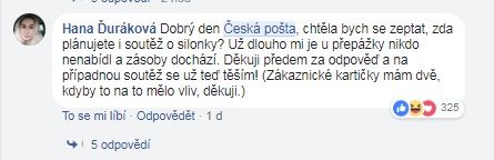 Česká pošta | Foto: Facebook Česká pošta