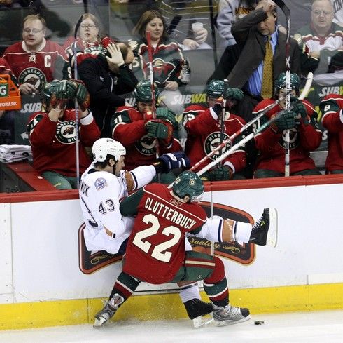 Ostré boje o playoff nakonec odsoudily i například Minnesotu k tomu, aby zůstala za branami vyřazovací části. | Foto: Sport