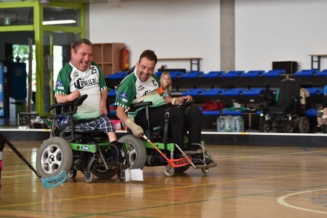 Druhé kolo nejvyšší klubové soutěže Powerchair Hockey v ČR se bude konat 11.11. v Plzni. | Foto: Václav Uher