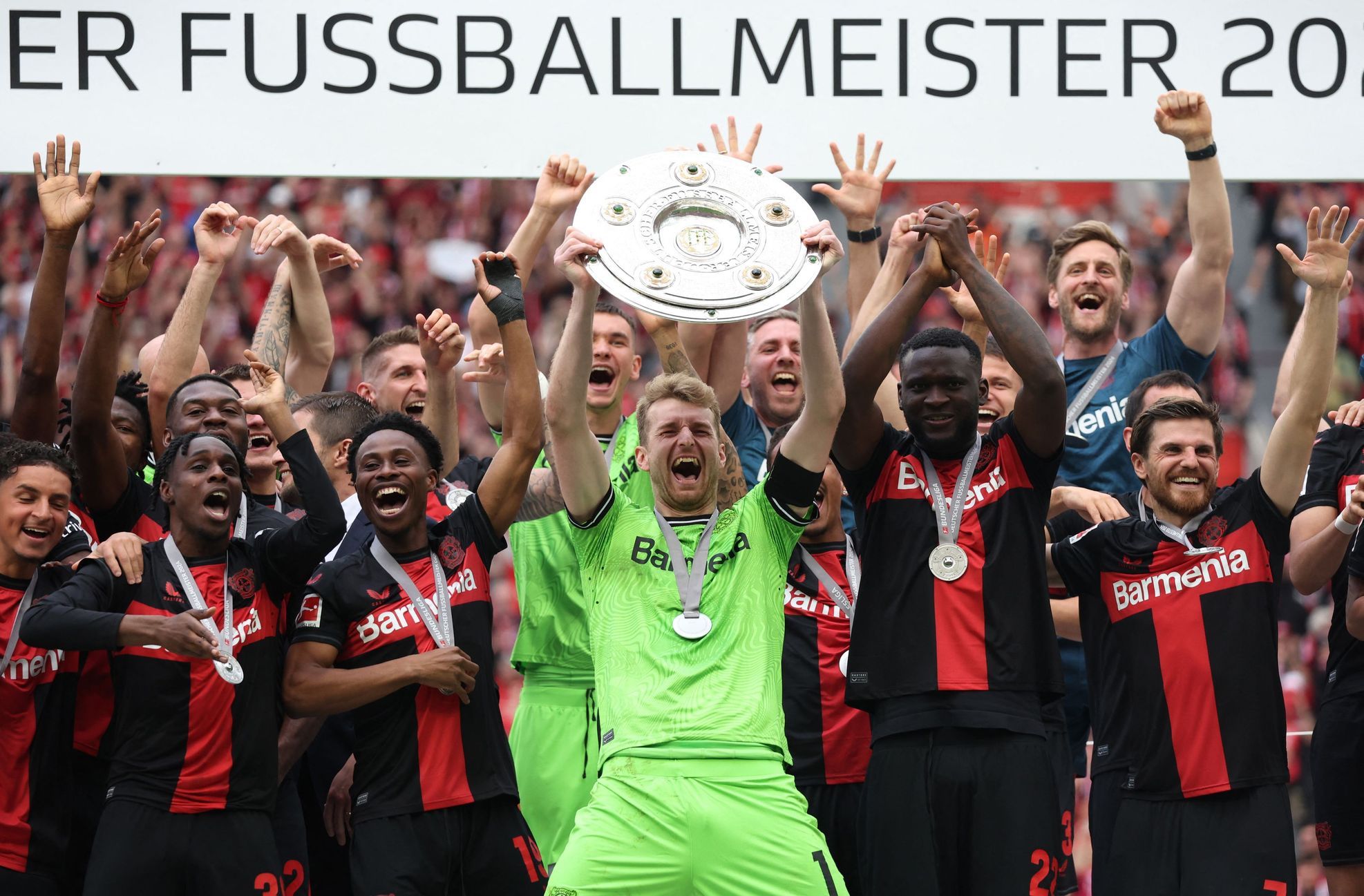 Leverkusen gelang das, der Meister und das tschechische Trio qualifizierten sich ohne Niederlage für die Deutsche Liga
