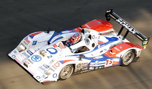 Jan Charouz v kokpitu Loly-Judd na trati Le Mans. | Foto: BPA/Martin Straka