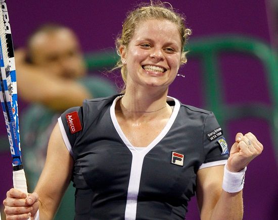 Finanční žebříček však vyhrála Clijsterová, která se jako jediná dostala přes pět milionů dolarů, přestože se zúčastnila jen 11 turnajů. | Foto: Reuters