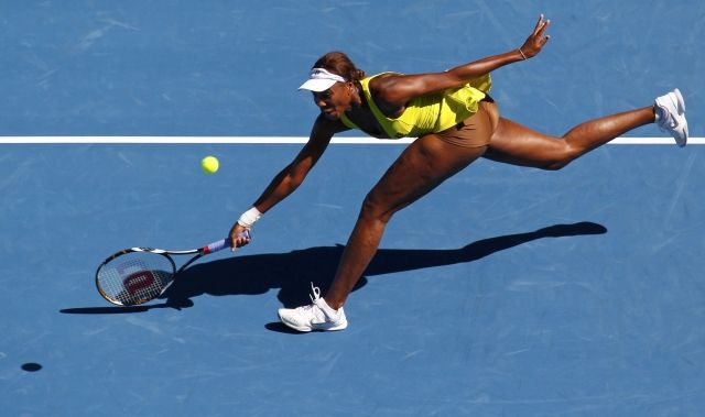 Podobné pozdvížení způsobila Venus i na letošním Australian Open. | Foto: Reuters