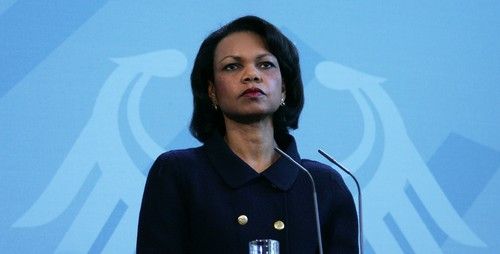 Condoleezza Riceová na návštěvě v Německu. | Foto: Reuters