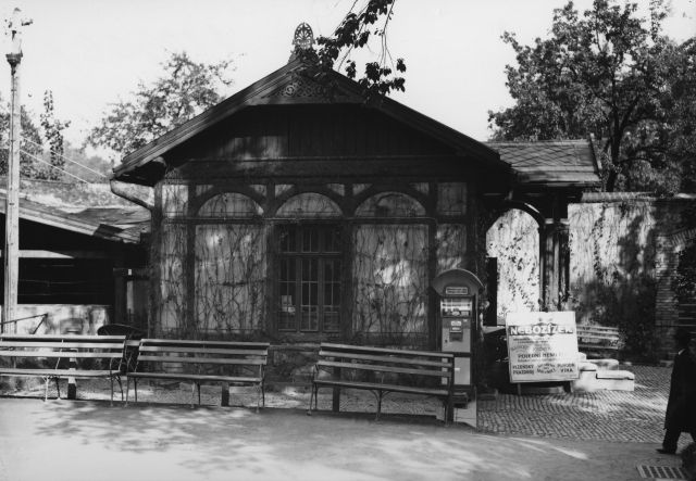 Stanice lanovky Nebozízek v roce 1931. | Foto: ČTK