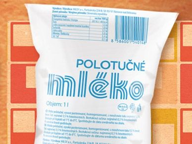 Mléko v sáčku - retro pro Lidl | Foto: Lidl