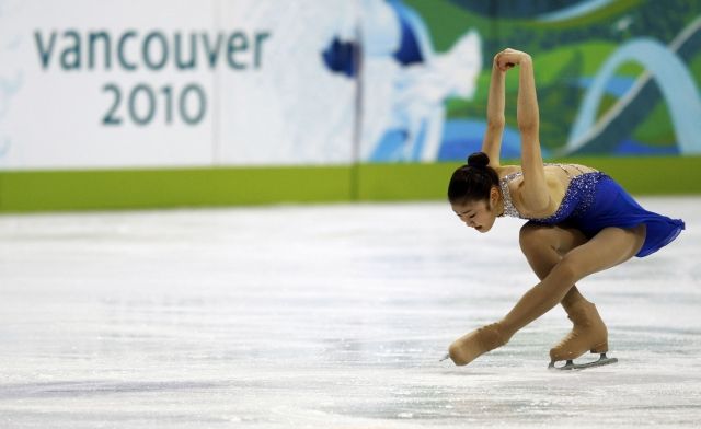 Vítězka a světová rekordmanka Kim Ju-Na. | Foto: Reuters