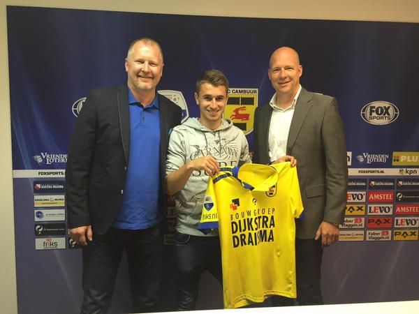 Dominik Mašek přestoupil z Hamburku do nizozemského klubu Cambuur Leeuwarden | Foto: Twitter