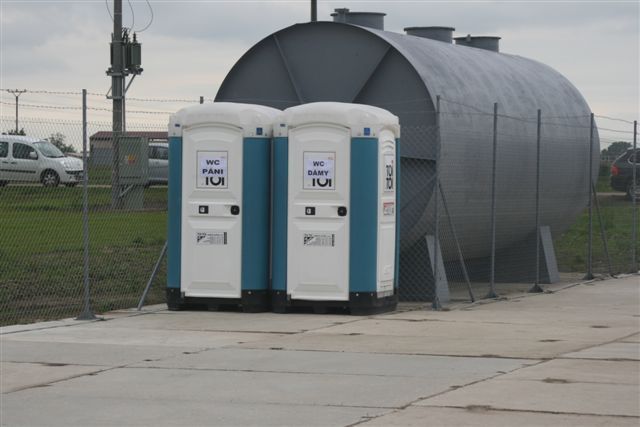 Pořadatelé zahájení provozu na novém ložisku mysleli na vše. | Foto: Tomáš Fránek